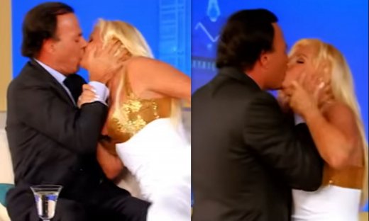 Ιγκλέσιας: Viral το βίντεο που επιτίθεται ερωτικά σε παρουσιάστρια on air παρά τη θέλησή της