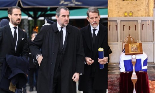 Κηδεία πριγκίπισσας Ειρήνης: Οι πρώτες αφίξεις στη Μητρόπολη Αθηνών