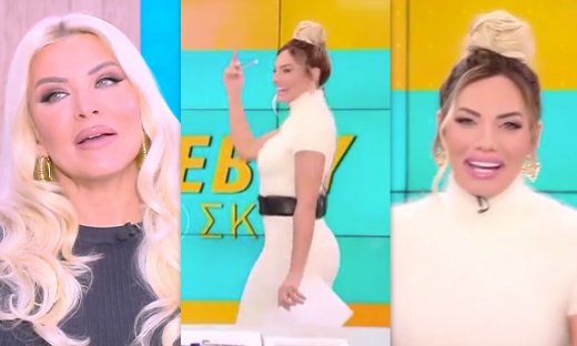 Καινούργιου για Μαλέσκου: «Έπαθα σοκ, τόσο ωραία κοπέλα... Γιατί αυτό το μαλλί;»