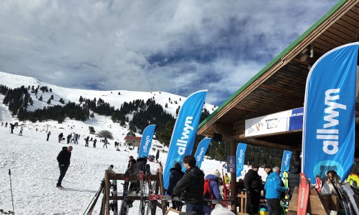 Η Allwyn έφερε τη νέα εποχή διασκέδασης στο Χιονοδρομικό Καλαβρύτων