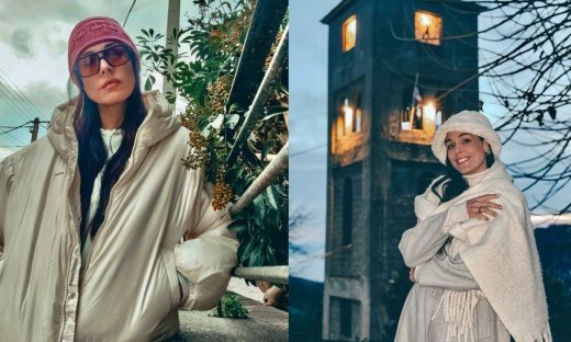 Ιωάννα Τριανταφυλλίδου: Βόλτα με τον πέντε μηνών γιο της