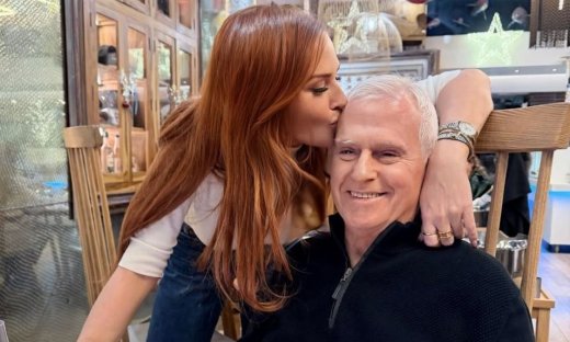 «Σ’ αγαπώ τόσο πολύ»-Το σπάνιο καρέ & οι ευχές της Χρηστίδου για τα γενέθλια του πατέρα της