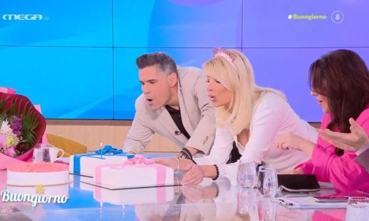 Σκορδά και Ουγγαρέζος γιόρτασαν μαζί τα γενέθλιά τους στο Buongiorno - Οι τούρτες και οι ευχές