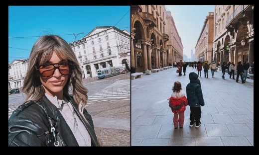 Η Αθηνά Οικονομάκου σε μια οικογενειακή απόδραση γεμάτη στιλ και τρυφερές στιγμές στο Τορίνο