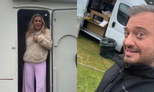 Κατερίνα Καραβάτου – Χρήστος Φερεντίνος: Το νέο βίντεο, τα πειράγματα, ο Μπραντ Πιτ & το τροχόσπιτο