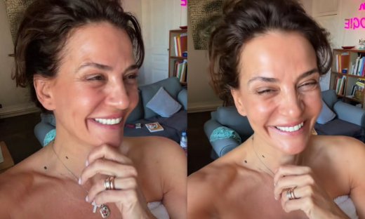 Δήμητρα Ματσούκα: Στο Παρίσι μόνο με την πετσέτα της και εντελώς άβαφτη!