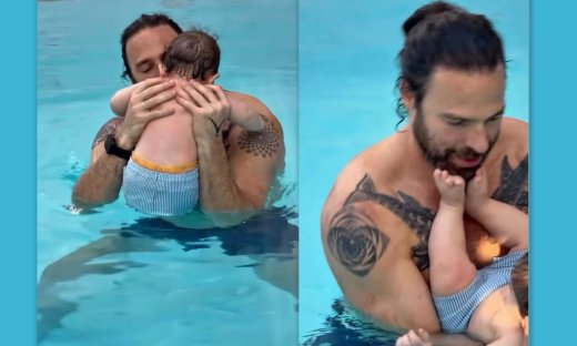 Γρηγόρης Μόργκαν για την πατρότητα: «Σε δοκιμάζει, σε ταπεινώνει... Αλλά γεμάτη στιγμές ζωής»