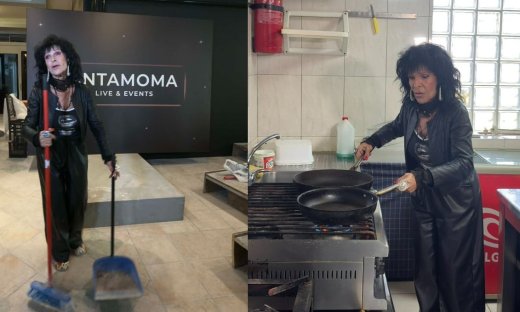 Σοφία Βόσσου: Έπιασε δουλειά σε νέο μουσικό στέκι και βοηθάει σε όλες τις εργασίες- Σκουπίζει, βάφει