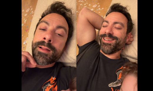 «Μπαμπά γιατί έχεις άσπρα μούσια;» – Η απολαυστική ερώτηση στον Σάκη Τανιμανίδη και τα επικά σχόλια