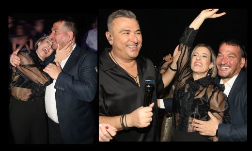 Σκαφίδα –Δήμας: Σε τρελά κέφια το ζευγάρι στο NOX – Τα τρυφερά στιγμιότυπα & η elegant εμφάνιση