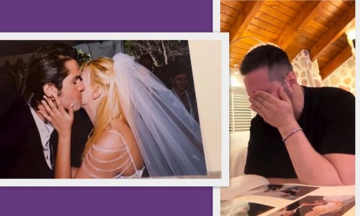 Τα δάκρυα του Τσαλίκη ξεφυλλίζοντας το άλμπουμ του γάμου του - Το συγκινητικό βίντεο