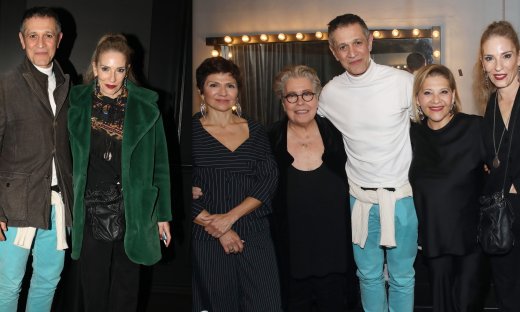 Βραδινή έξοδος για Χειλάκη-Μαξίμου! Το καλλιτεχνικό «πηγαδάκι» στα καμαρίνια με Γαλάνη-Τσαλιγοπούλου