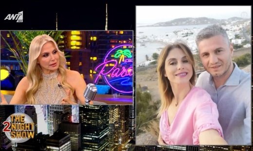 Ζωή Κρονάκη για τον σύζυγό της: «Όταν άκουσα ότι του ρίχνω 2,5 χρόνια, δεν μου άρεσε»