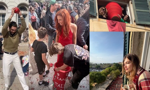 Έζησαν το έθιμο των Μπότηδων και ενθουσιάστηκαν! Οι celebs και το ξεχωριστό Πάσχα τους στην Κέρκυρα