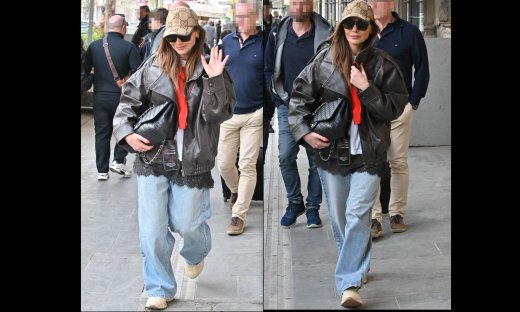 Δέσποινα Βανδή: Με urban street style στο κέντρο της Αθήνας – Η λεπτομέρεια που λατρέψαμε