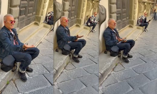 Ρόκκος: Τον πέρασαν στην Ιταλία για... ζητιάνο & εκείνος μπήκε στον ρόλο!Η πλάκα με τους περαστικούς