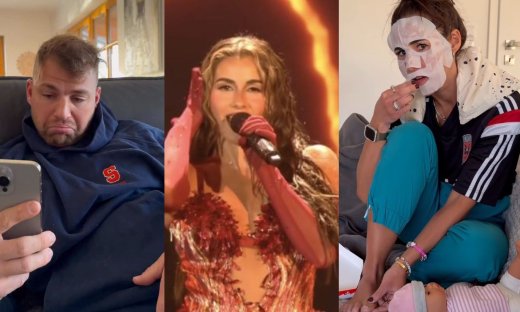 Eurovision 2026: H επική αντίδραση του συζύγου της εκπροσώπου της Γερμανίας όταν την είδε στη σκηνή
