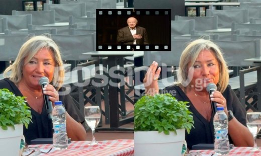 Συγκινημένη η Λουκίλα Καρρέρ στο «Άλσος»: «Ο Μίμης θα είναι εδώ. Θα ήταν ο πρώτος που θα δάκρυζε»