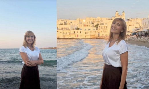 Μάρα Ζαχαρέα: Στην Πάρο, εκεί που σκάει το κύμα! «Έχουμε κι εμείς τη δικιά μας Βενετία»