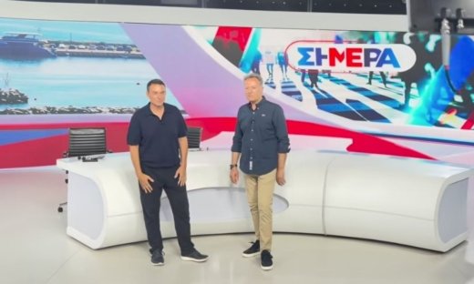 Οικονόμου - Πιτταράς: Έκαναν το πρώτο δοκιμαστικό στο ΣΚΑΪ πριν την πρεμιέρα τους