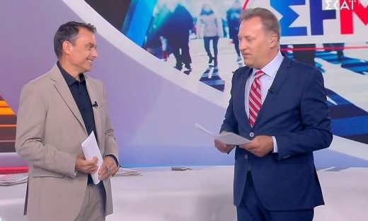 Πρεμιέρα για το «Σήμερα»: Η υποδοχή του Δημήτρη Οικονόμου στον Γιάννη Πιτταρά και τα πειράγματα