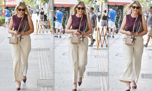 Σία Κοσιώνη: Χαλαρή βόλτα στην Αθήνα λίγο πριν από το νέο τηλεοπτικό της ξεκίνημα στον ΑΝΤ1