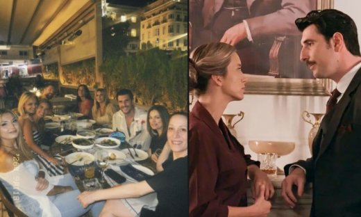 Grand Hotel reunion στο Κολωνάκι - Η έξοδος των πρωταγωνιστών λίγο πριν τα νέα τους ξεκινήματα