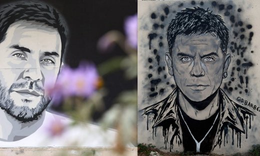 Η μορφή του Μαζωνάκη στους τοίχους της πόλης-Καλλιτέχνες τον κρατούν ζωντανό μέσα από την τέχνη τους