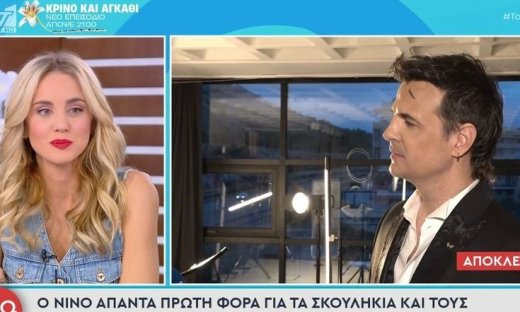 Νίνο: «Λέω πάντα αυτό που αισθάνομαι και την αλήθεια, υπάρχουν σκουλήκια στον καλλιτεχνικό χώρο»