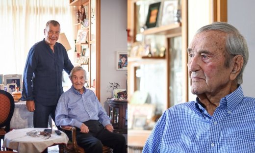 Ο 100 ετών Γιάννης Βογιατζής μιλά για τη μακροζωία στους Πρωταγωνιστές