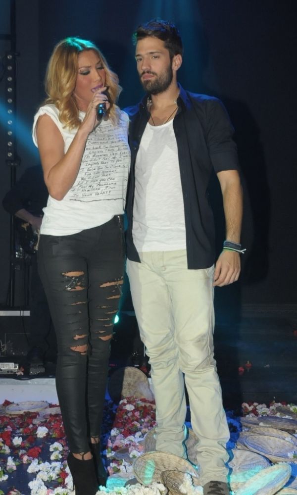 Η Αγγελική Ηλιάδη διασκέδασε με Κωνσταντίνο Αργυρό!