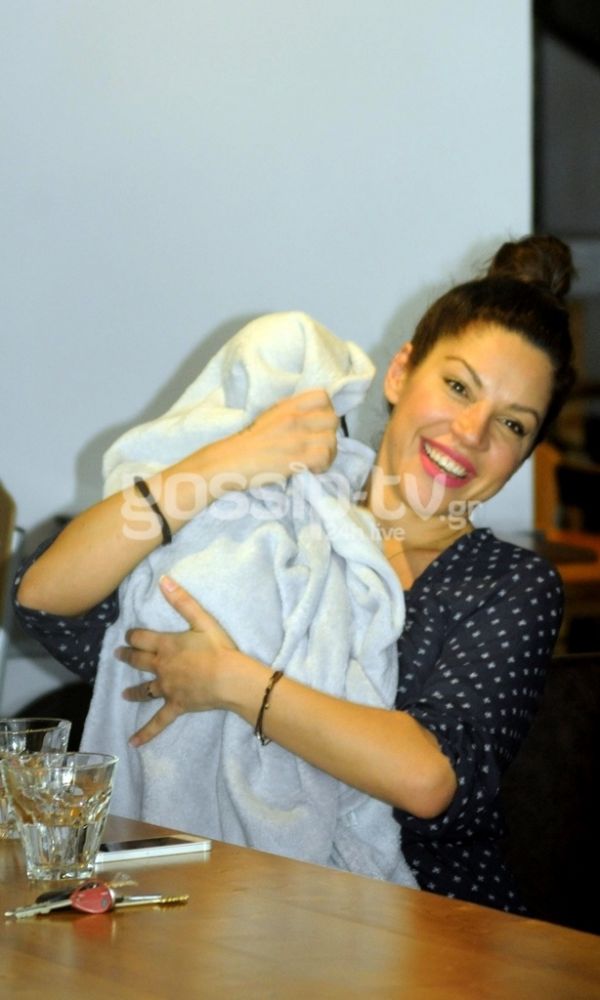 Μαριάντα Πιερίδη: Χωρίς το μωρό της δεν πάει πουθενά! 