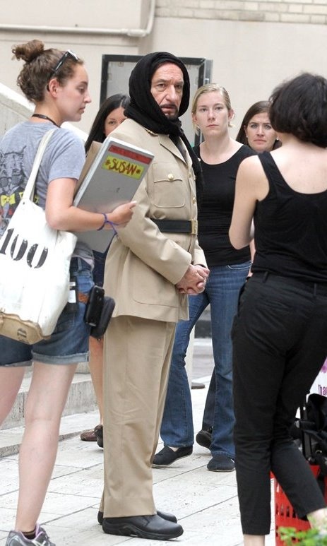 Στα γυρίσματα του Dictator