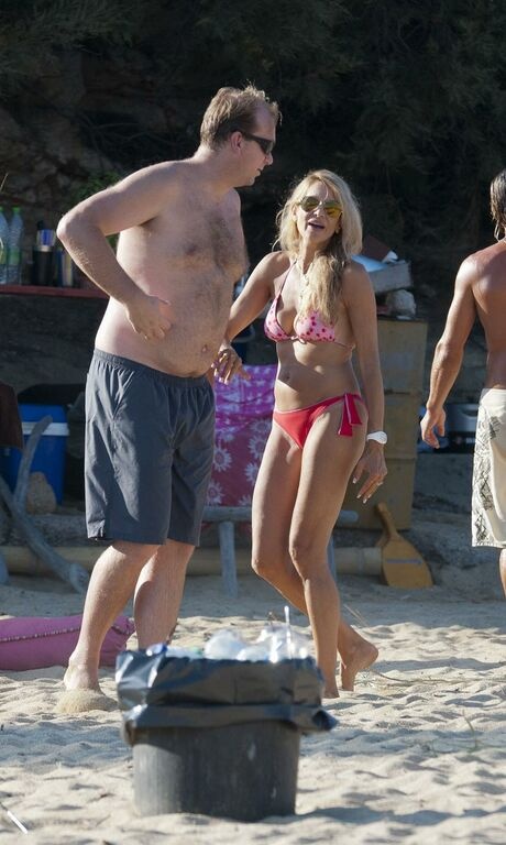 Αννίτα Ναθαναήλ- Κρις Χάμπερτ: Ξέγνοιαστες στιγμές με τα παιδιά τους