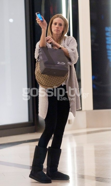 Τα ψώνια της Στέλλας Δημητρίου! (φωτό)