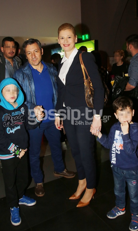 Ραχήλ Μακρή: Στο σινεμά με τα παιδιά της