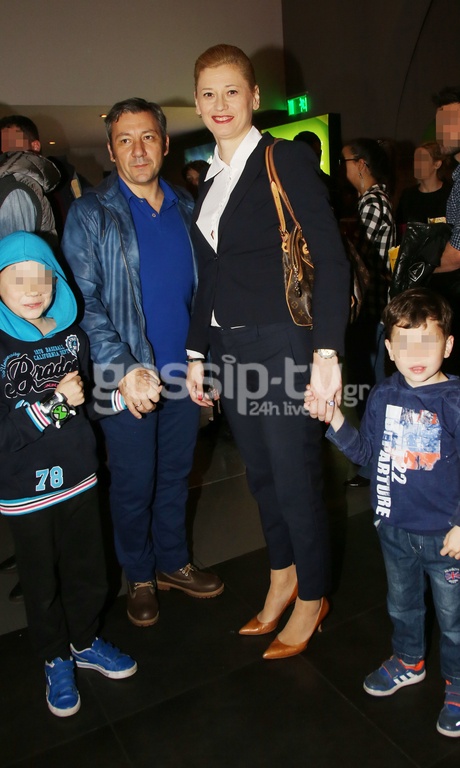 Ραχήλ Μακρή: Στο σινεμά με τα παιδιά της