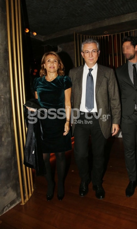 Ζαχαρέα-Ρουσόπουλος: Σπάνια δημόσια εμφάνιση με τον γιο τους, Βασίλη