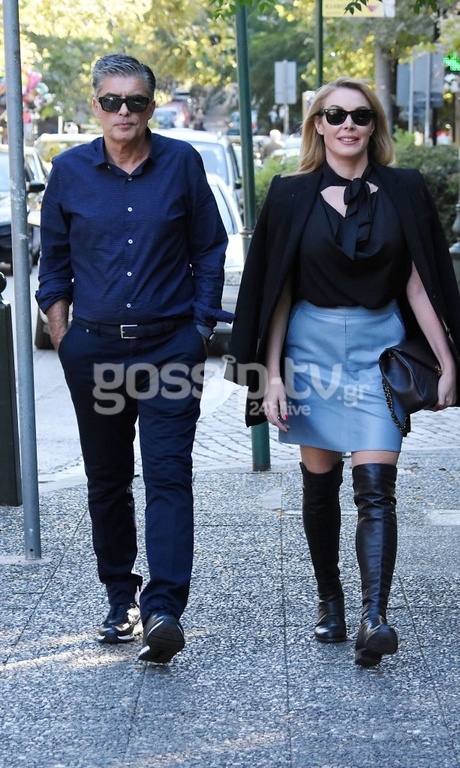 Στεφανίδου – Ευαγγελάτος: Χέρι – χέρι βόλτα στην Κηφισιά 