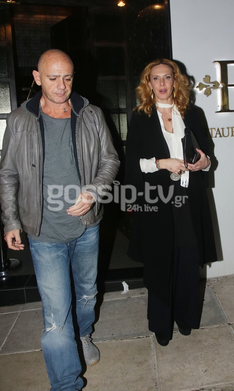 Εβελίνα Παπούλια: Σπάνια βραδινή έξοδος με τον σύντροφο της