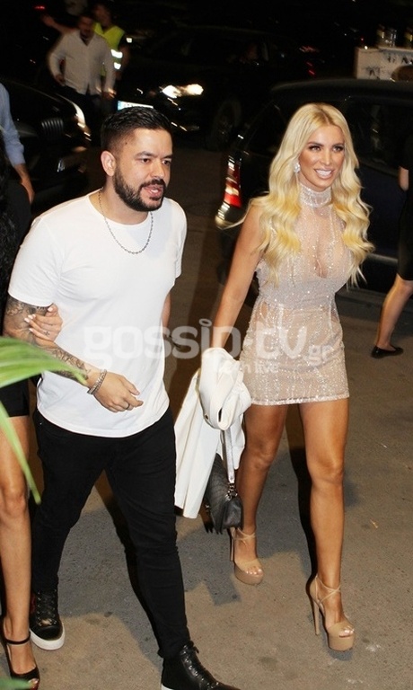 Τα πριβέ γενέθλια της Καινούργιου στο καμαρίνι του Οικονομόπουλου