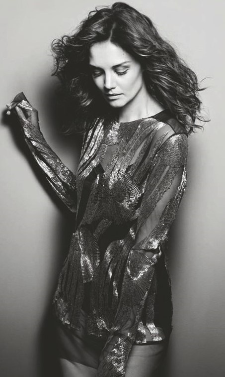 Η Katie Holmes στο Marie Claire