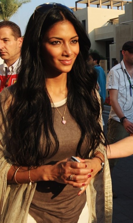 Η Scherzinger στο Άμπου Ντάμπι