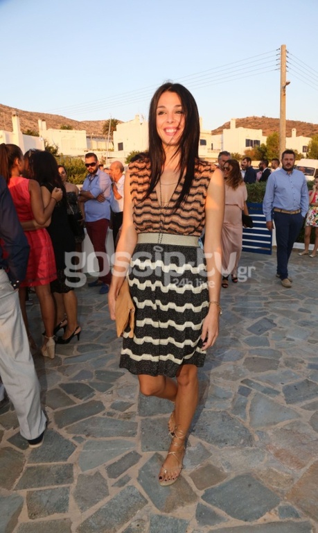 Η πρώην του Δημήτρη Μακαλιά στον γάμο του!