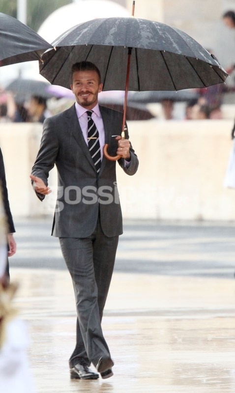 David Beckham: To prive πάρτι και το καραούλι από τους fans!