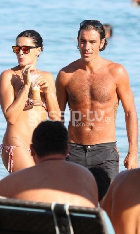 Μήνας του μέλιτος στην Ελλάδα για τον Ρομπέρ Πιρές και την Ελληνογαλλίδα σύζυγό του Τζέσικα Λαμέρ στην Μύκονο!