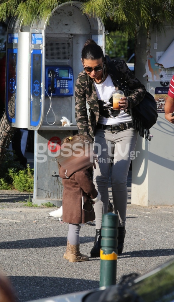 Νίνα Λοτσάρη: Στιγμές με την κόρη της