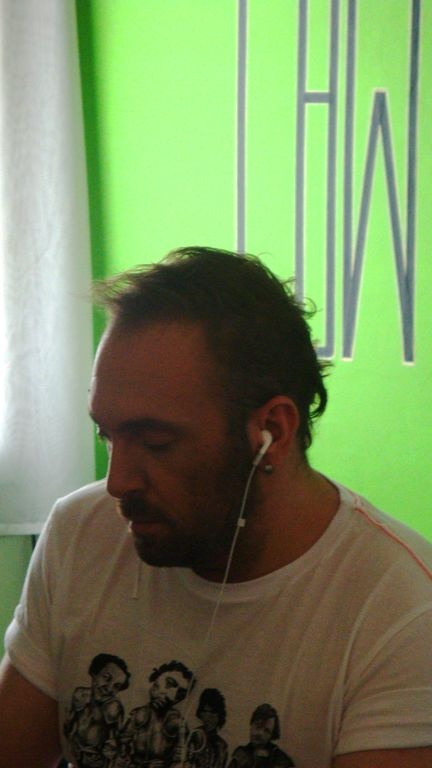 Στα γυρίσματα του νέου video clip του Γιώργου Αλκαίου