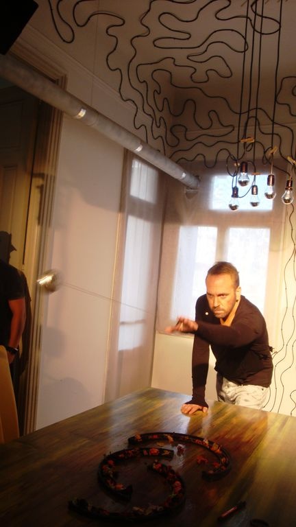 Στα γυρίσματα του νέου video clip του Γιώργου Αλκαίου