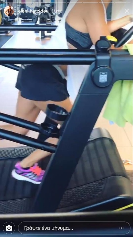 Φρεσκοχωρισμένη Ελληνίδα τραγουδίστρια λιώνει στην γυμναστική 